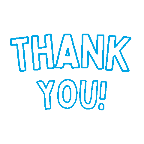 Happy Thank-You Sticker by Lgkesch