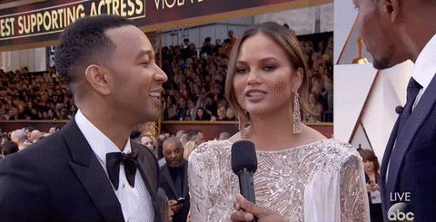 John Legend Oscars Red Carpet GIF by The Academy Awards