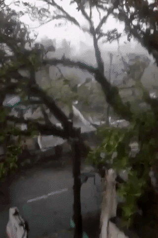 Typhoon Rammasun Hits Legazpi City