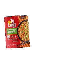 Hungry Fried Rice Sticker by Ty Ling