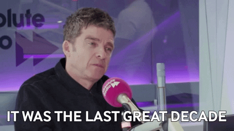 Noel Gallagher The 1990S GIF by AbsoluteRadio