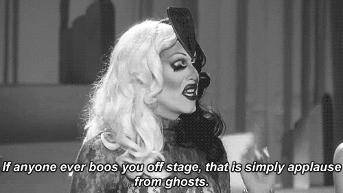 drag queen ghost GIF