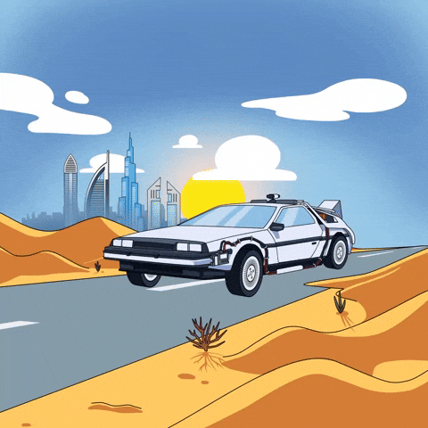 Back To The Future Crypto GIF by Lofi The Yeti