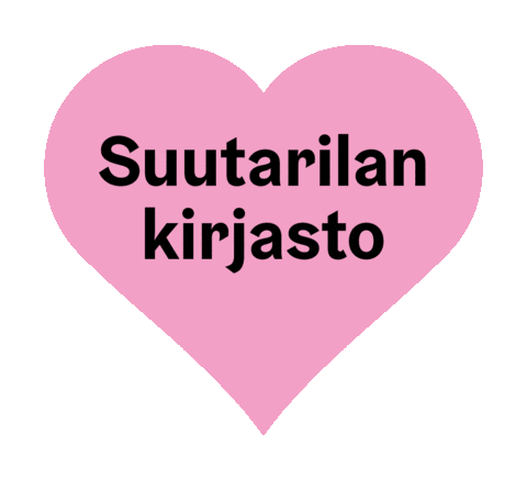 Rakas Sticker by Helsingin kaupunginkirjasto