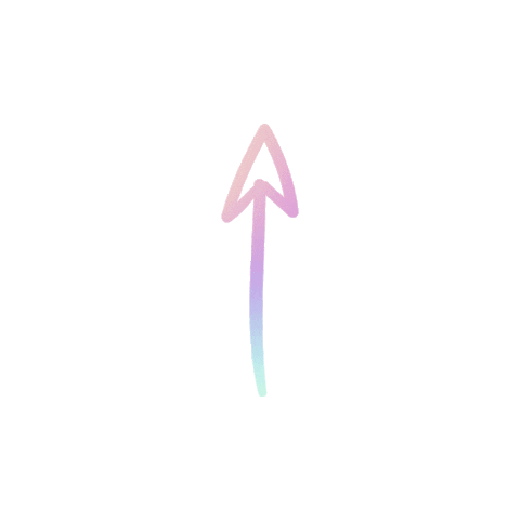 iridescenceagency giphyupload marketing arrow iridescent Sticker