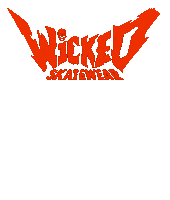 Wickedskatewear skate skating wicked rollerskating Sticker
