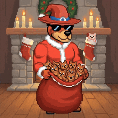 Dog Christmas GIF by SkyDog Social