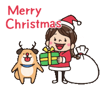 koari christmas xmas 韓国 メリクリ Sticker