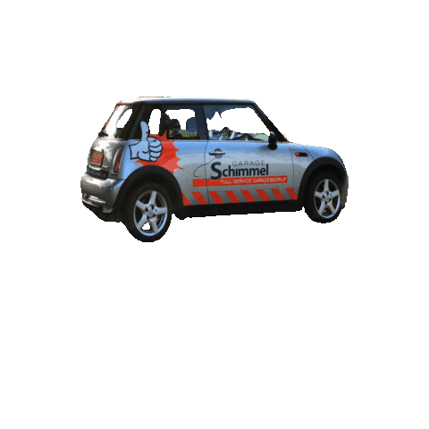 Garageschimmel giphygifmaker auto mini garage Sticker