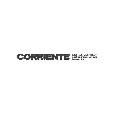 CORRIENTE giphygifmaker corriente wearecorriente Sticker