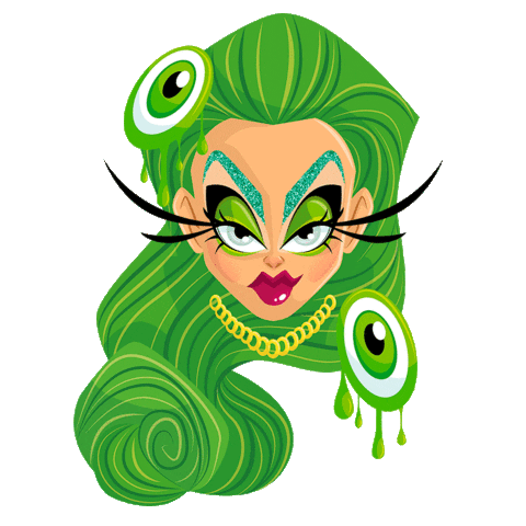 jibranvargas giphyupload gay makeup pride Sticker