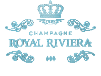 RoyalRiviera royal riviera シャンパン ロイヤル Sticker