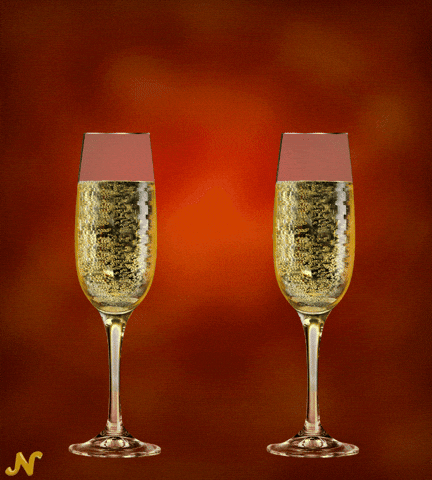 Wedding Toast GIF by NeighborlyNotary®