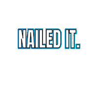 ThatsLaPlagne ski snowboard nailed it nailedit Sticker