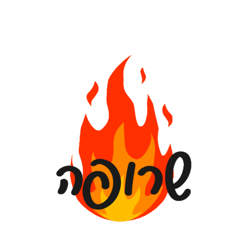 Fire Flame Sticker by Hen Peretz
