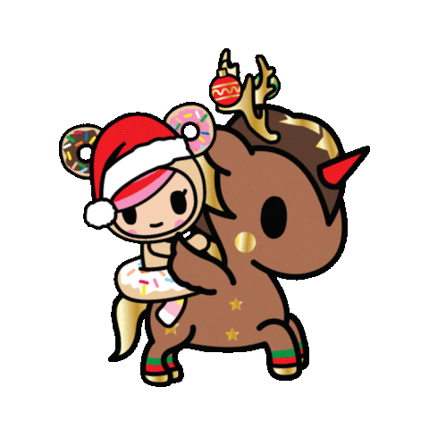Christmas Unicorno Sticker by tokidoki
