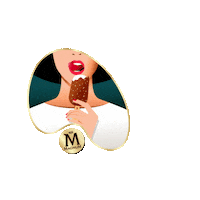 Ice Cream Indulgence Sticker by Magnum South Africa