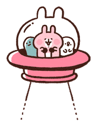 Ufo うさぎ Sticker by Kanahei