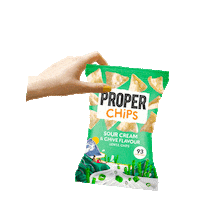 Hungry Snack Sticker by Proper