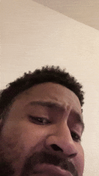 Awkward Side Eye GIF