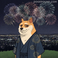 New Year Celebration GIF by Doge Pound