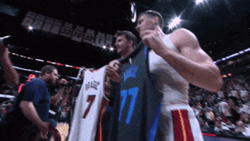 Miami Heat Friends GIF by NBA