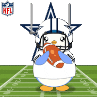 Touch Down Super Bowl Sticker by Pudgy Penguins