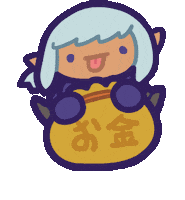 Bouncing Final Fantasy 14 Sticker by Ng Khai Hong