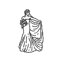Wedding Dress Sticker by BrideVibe