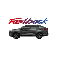 Fiat Fastback Sticker by FAMILIA PARRA