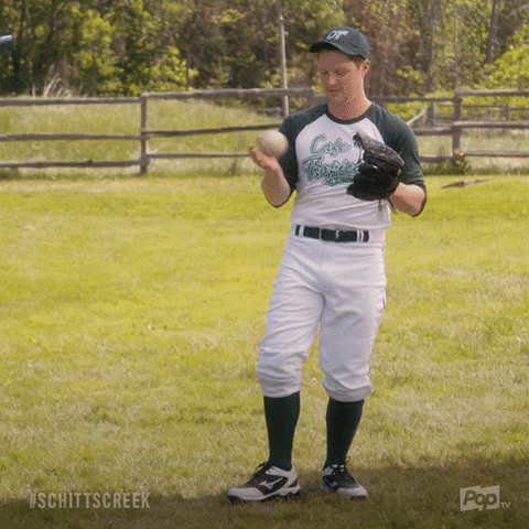 Pop Tv Baseball GIF by Schitt's Creek