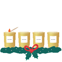 Light Up Christmas Sticker by avamay