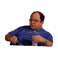 George Costanza Seinfeld Sticker by imoji