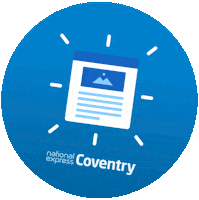 Sticker Bus Sticker by National Express Coventry