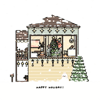 Happy Merry Christmas Sticker