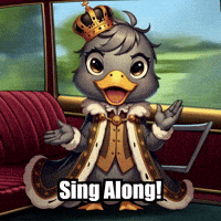Sing Along Singing GIF by sirduckbeth