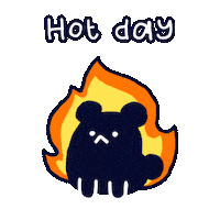 Sticker Burning Sticker