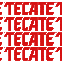 Chela Tecatelight Sticker by Cerveza Tecate