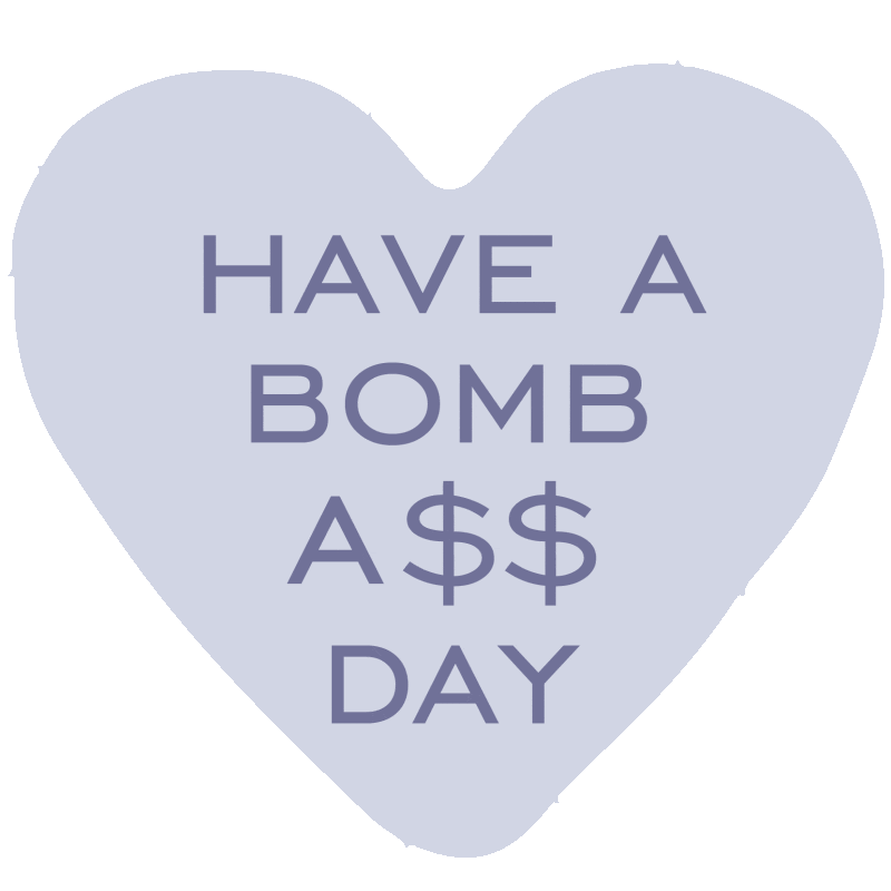 bomb a bb Sticker by Hushup and Hustle