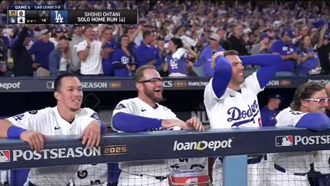 Los Angeles Dodgers Sport GIF by MLB