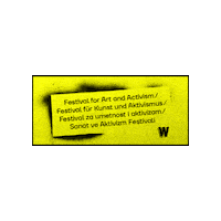 Festivalforactivism Sticker by wienwoche
