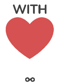 metricool love heart amor corazon Sticker