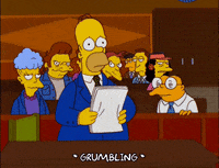 confused homer simpson GIF