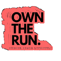 Weight Loss Running Sticker by HYRPWR