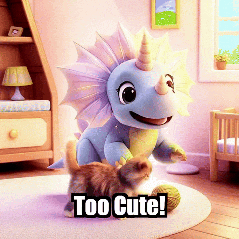 Too Cute Kitten GIF by Divineasaur