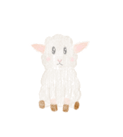 Happy Sheep Sticker