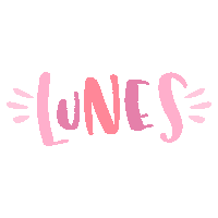 Lunes Sticker by Oh Lala Cali