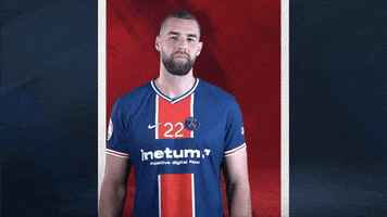 Good Morning Hello GIF by Paris Saint-Germain Handball