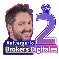 2Aniversario Sticker by BrokersDigitales