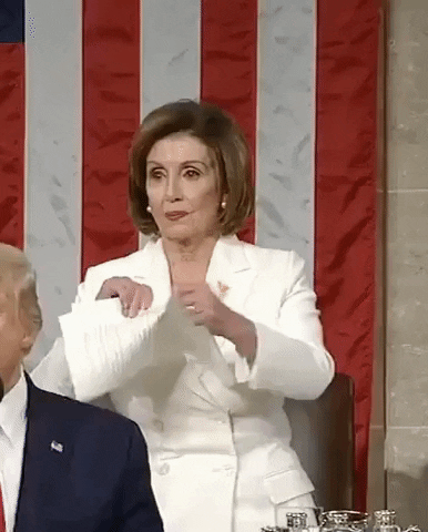 mikechisley donald trump state of the union sotu nancypelosi GIF